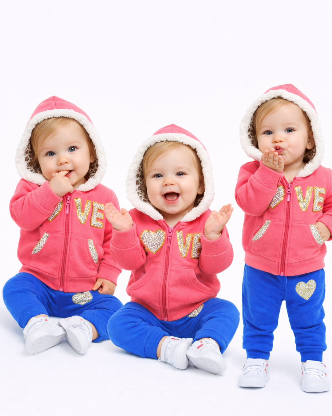 Pelops Kız Bebek Spor Eşofman Takım