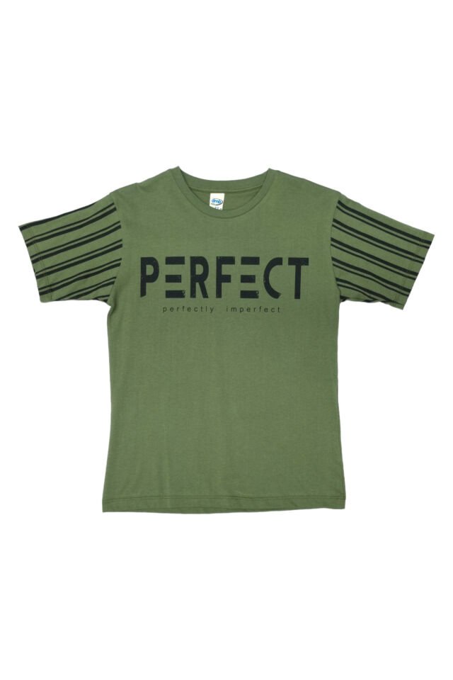 Dmb Erkek Çocuk Perfect Yazlık Tshirt Haki - 7-8 Yaş