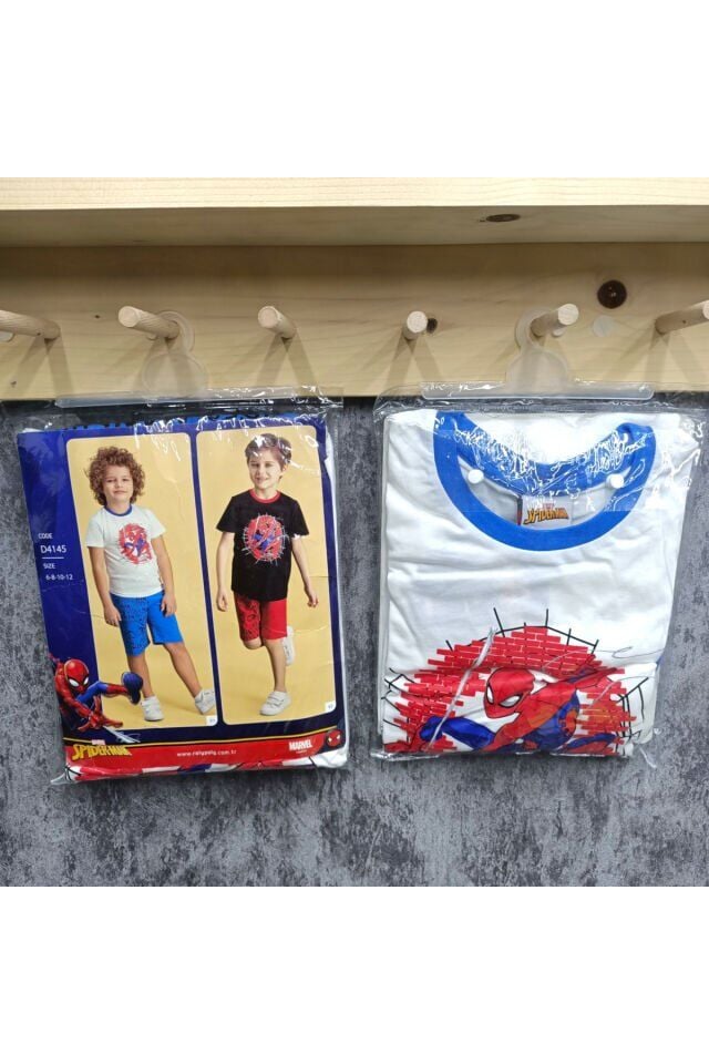 WD Spider Man Şortlu Takım