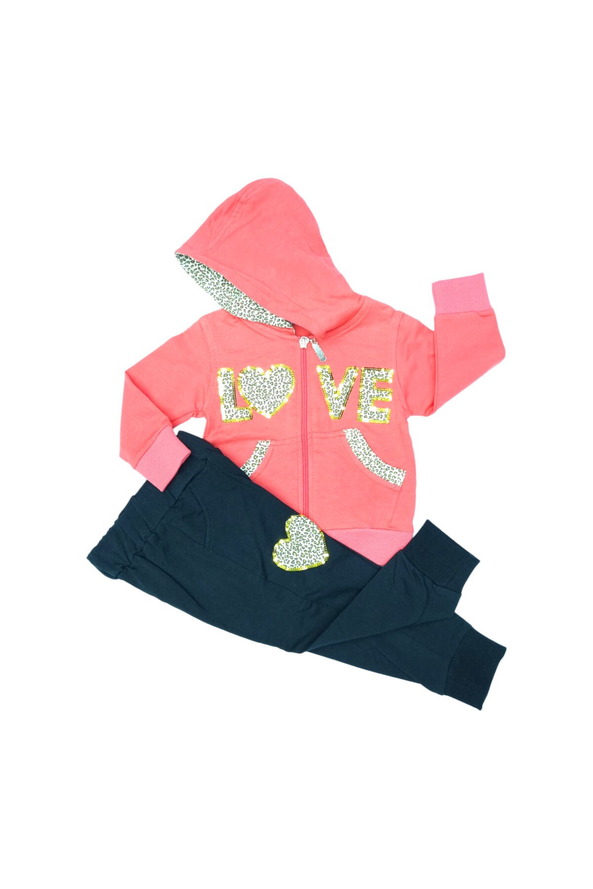 Pelops Kız Bebek Spor Eşofman Takım