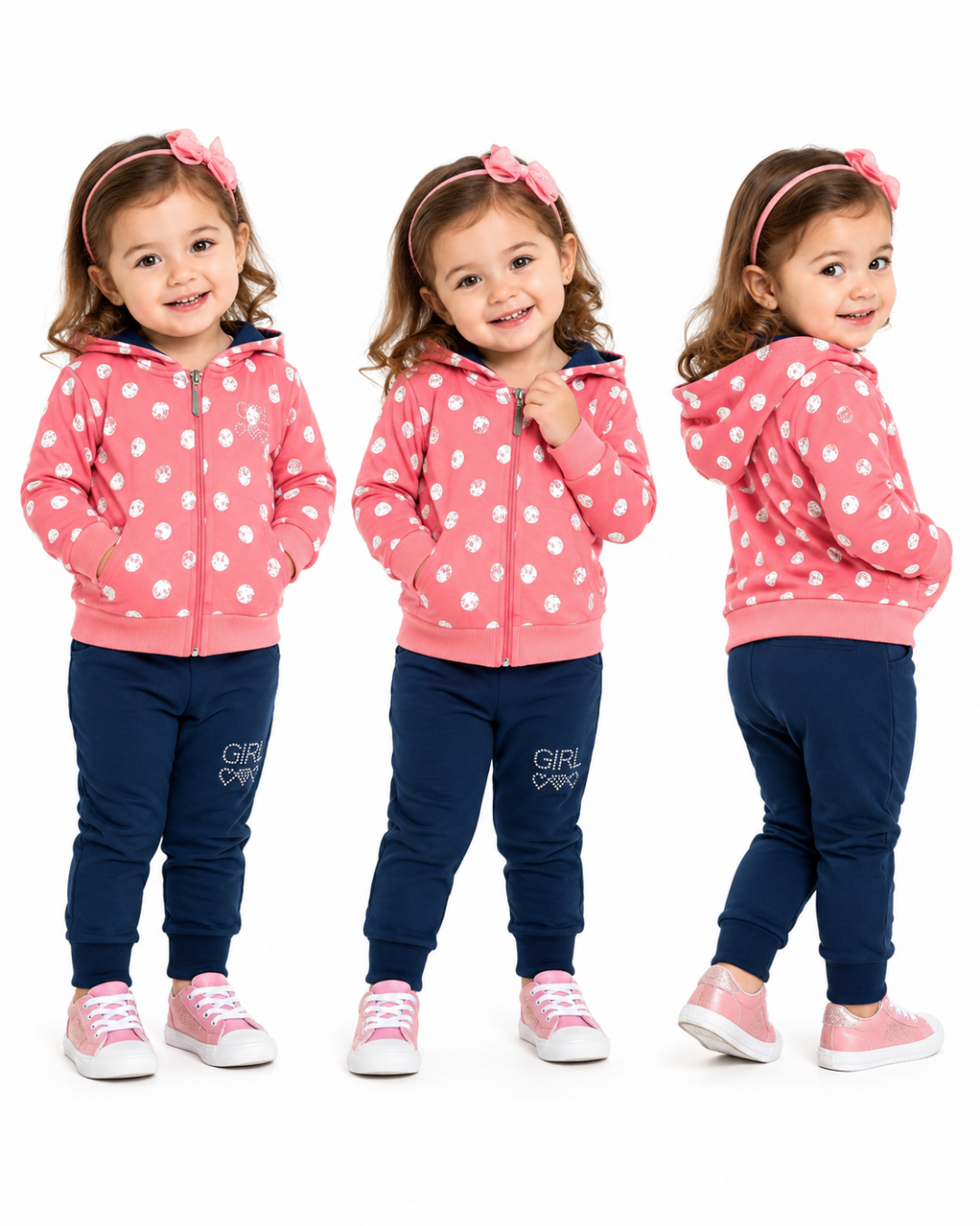 Pelops Kız Bebek Spor Eşofman Takım