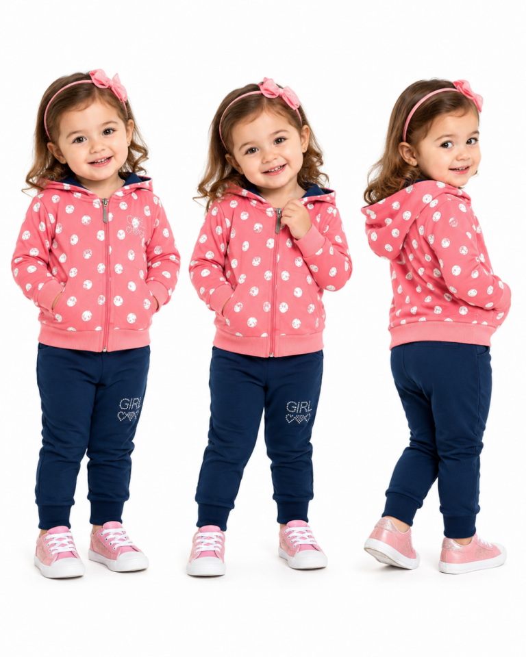 Pelops Kız Bebek Spor Eşofman Takım
