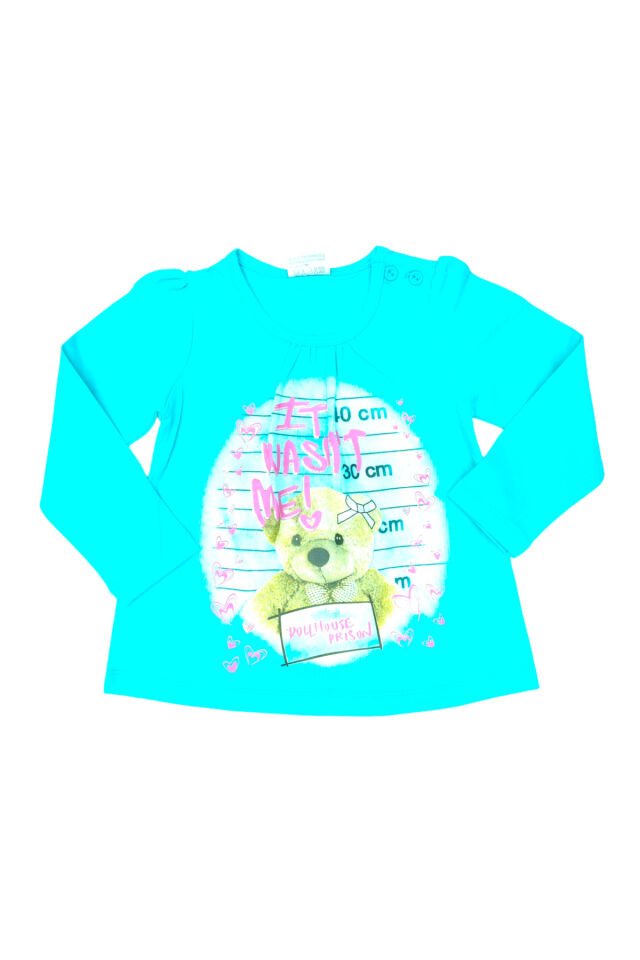 Breeze Kız Bebek Spor Taytlı Takım Su Yeşili - 3 Yaş