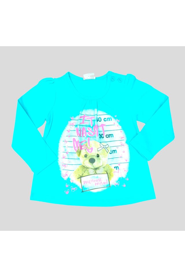 Breeze Kız Bebek Spor Taytlı Takım Su Yeşili - 3 Yaş
