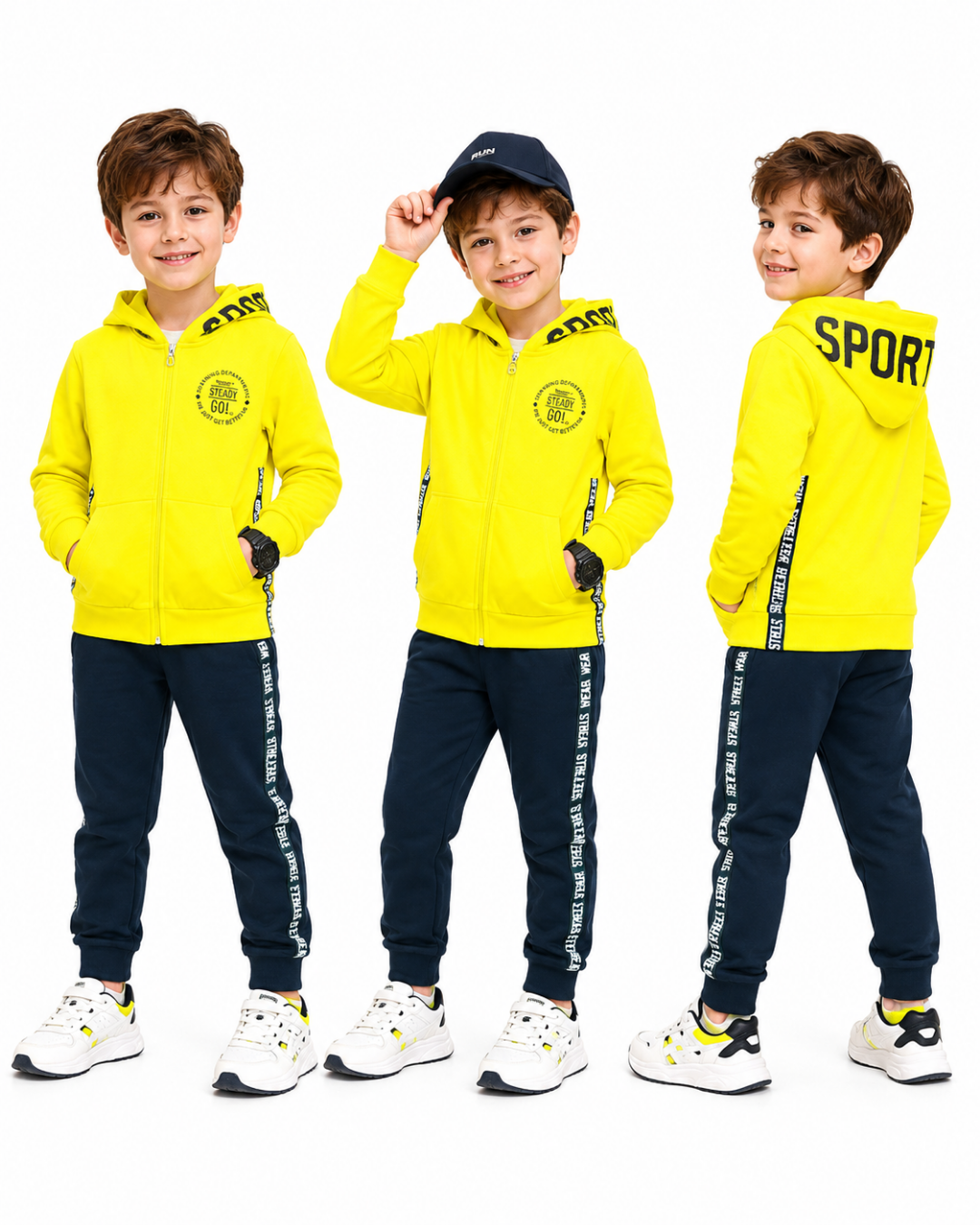 Pelops Erkek Çocuk Spor Eşofman Takım