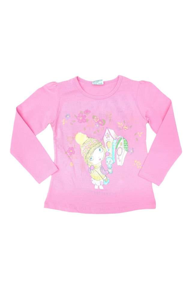 Breeze Kız Bebek Spor Taytlı Takım Pembe - 4 Yaş