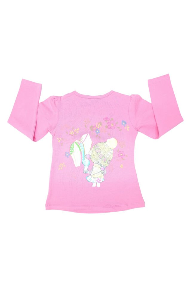 Breeze Kız Bebek Spor Taytlı Takım Pembe - 4 Yaş