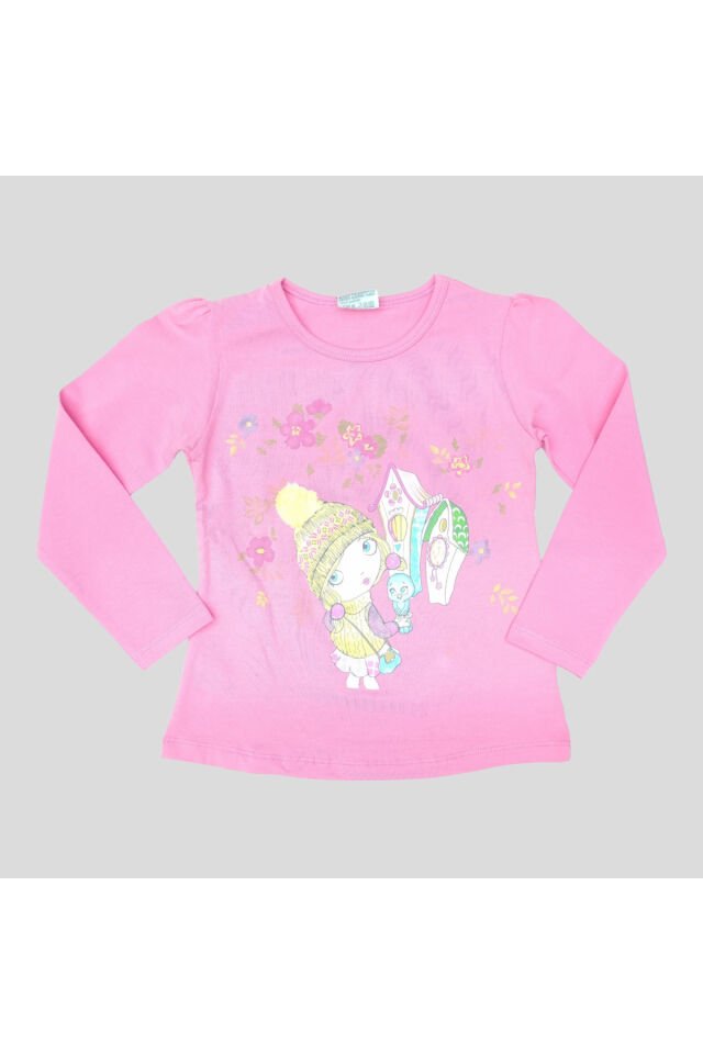 Breeze Kız Bebek Spor Taytlı Takım Pembe - 4 Yaş