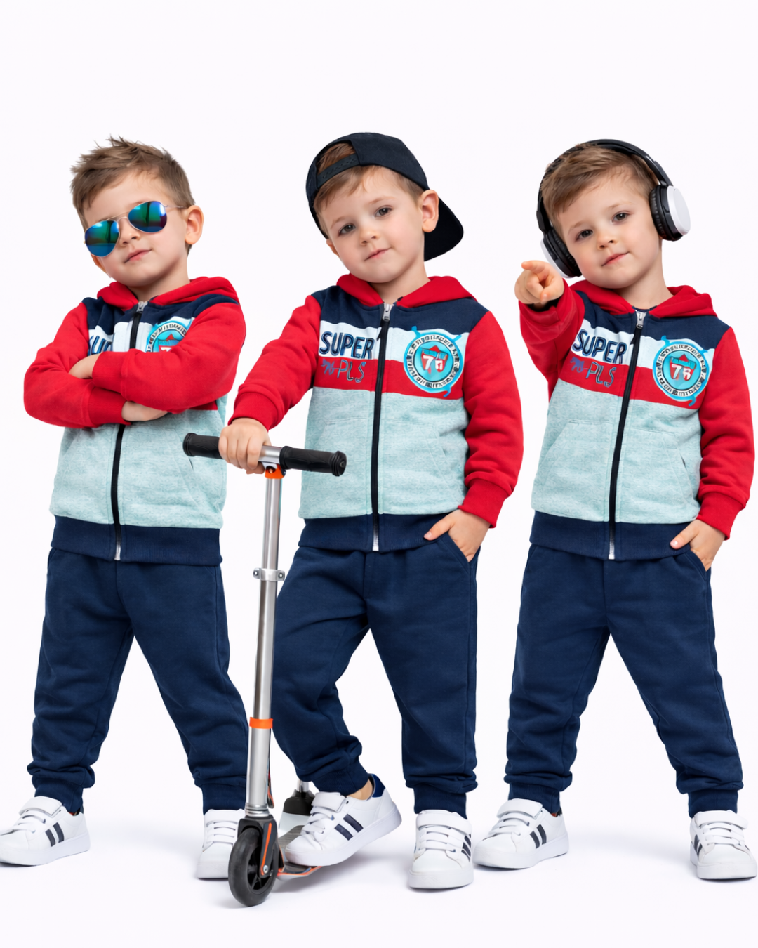 Pelops Erkek Bebek Spor Eşofman Takım