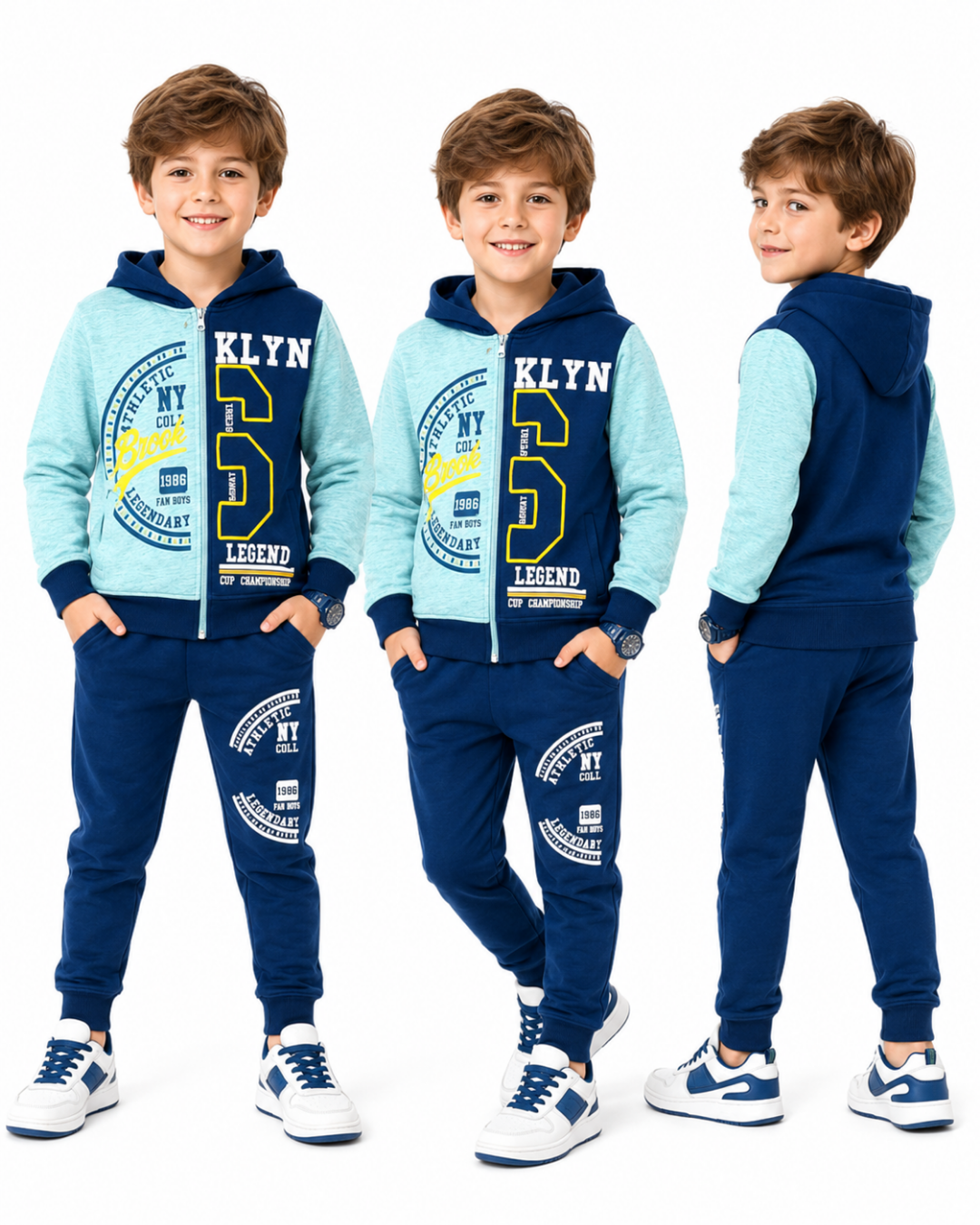 Pelops Erkek Çocuk Spor Eşofman Takım