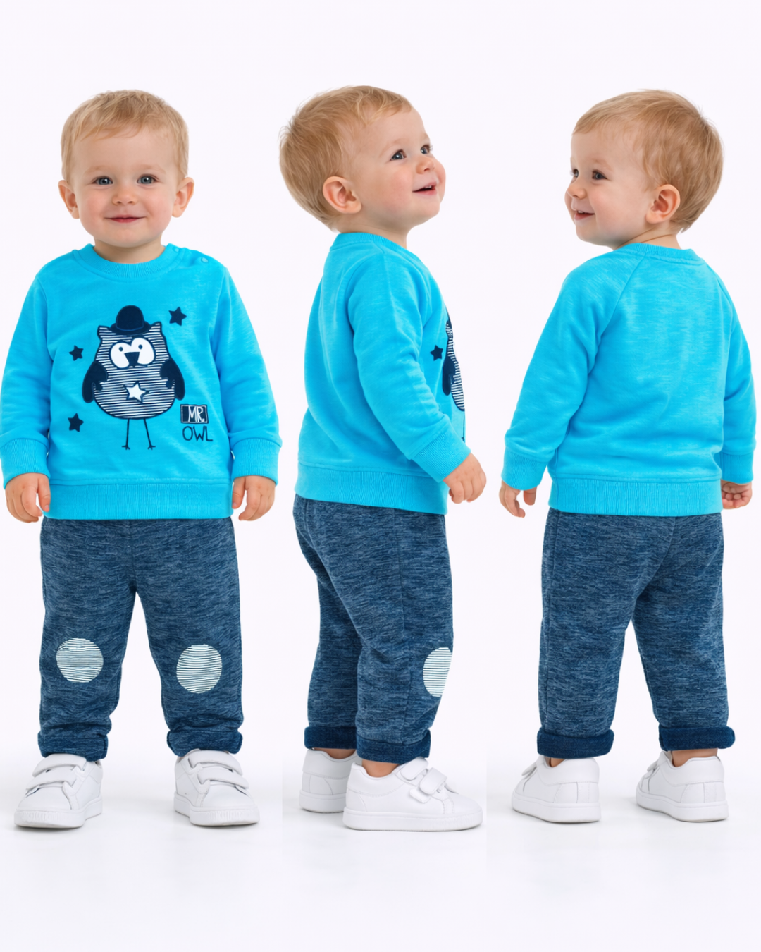 Pelops Erkek Bebek Spor Eşofman Takım