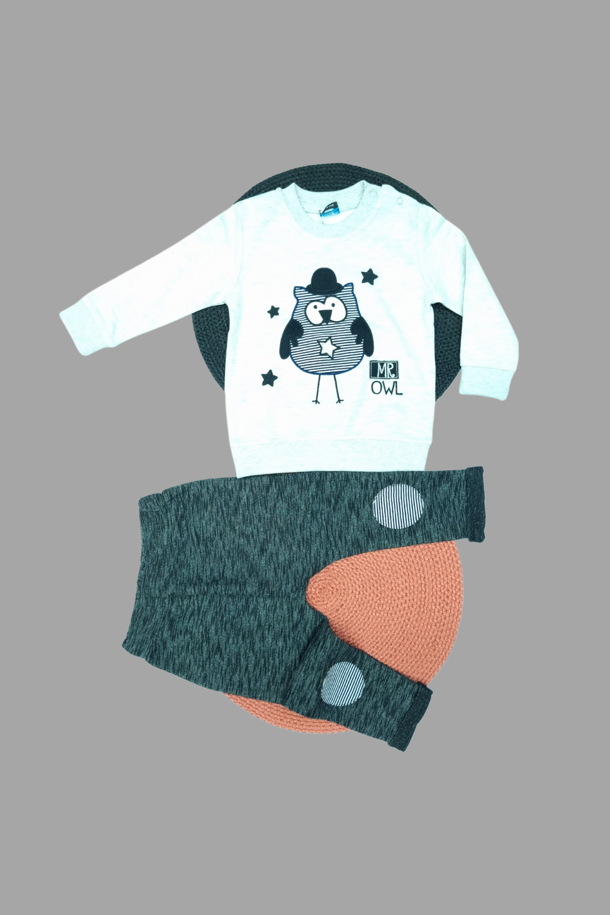 Pelops Erkek Bebek Spor Eşofman Takım