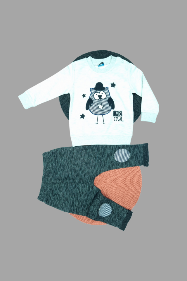 Pelops Erkek Bebek Spor Eşofman Takım