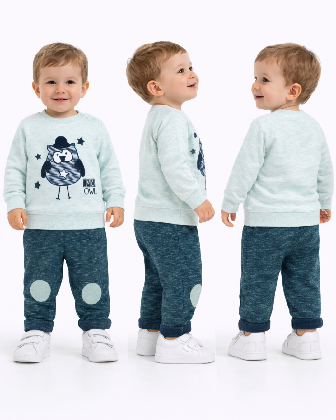 Pelops Erkek Bebek Spor Eşofman Takım