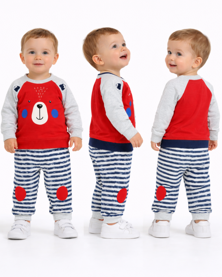 Pelops Erkek Bebek Spor Eşofman Takım