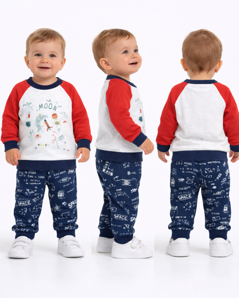 Pelops Erkek Bebek Spor Eşofman Takım