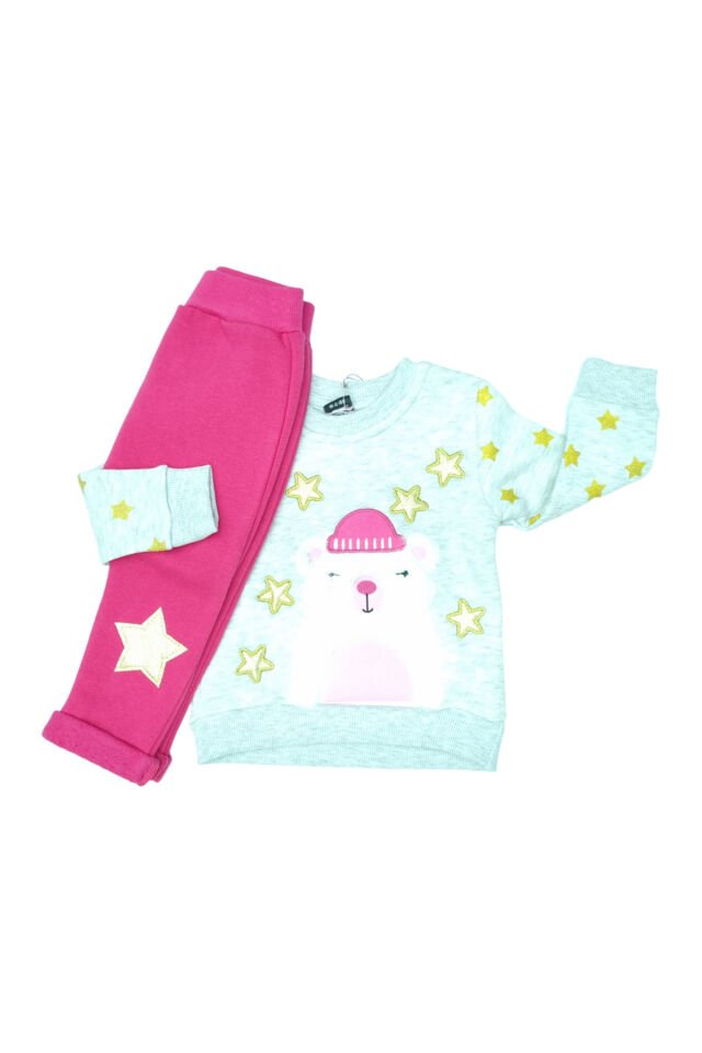 Pelops Kız Bebek Spor Eşofman Takım