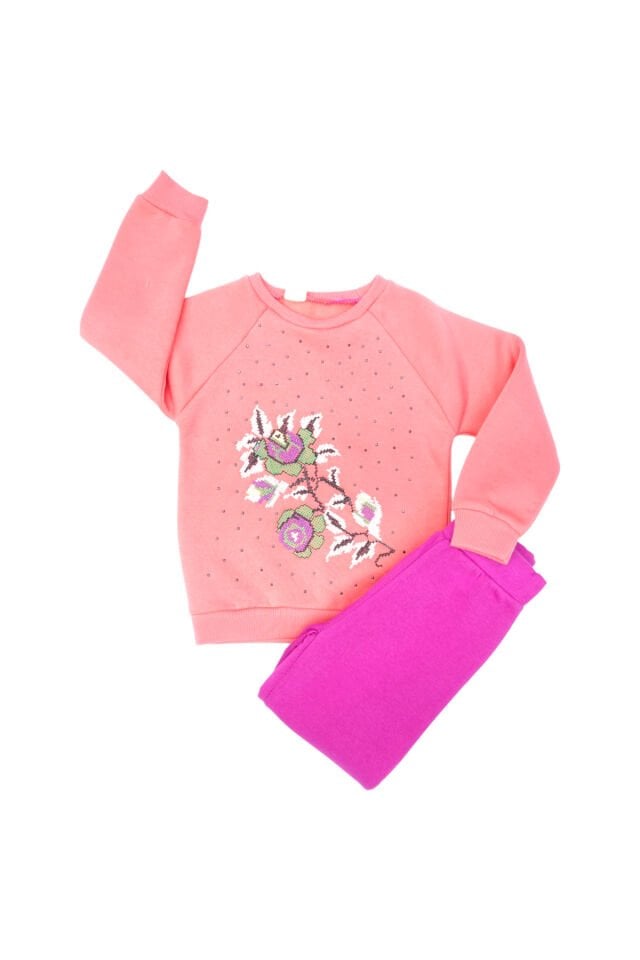 Popshops Kız Çocuk Spor Eşofman Takım