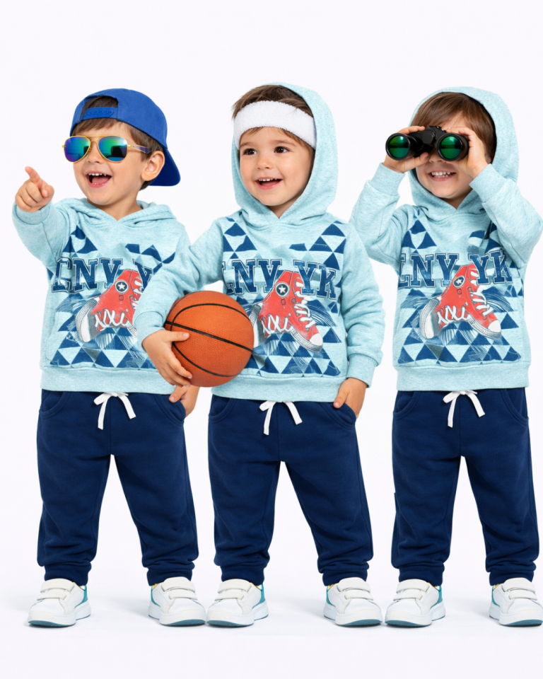 Pelops Erkek Bebek Spor Eşofman Takım