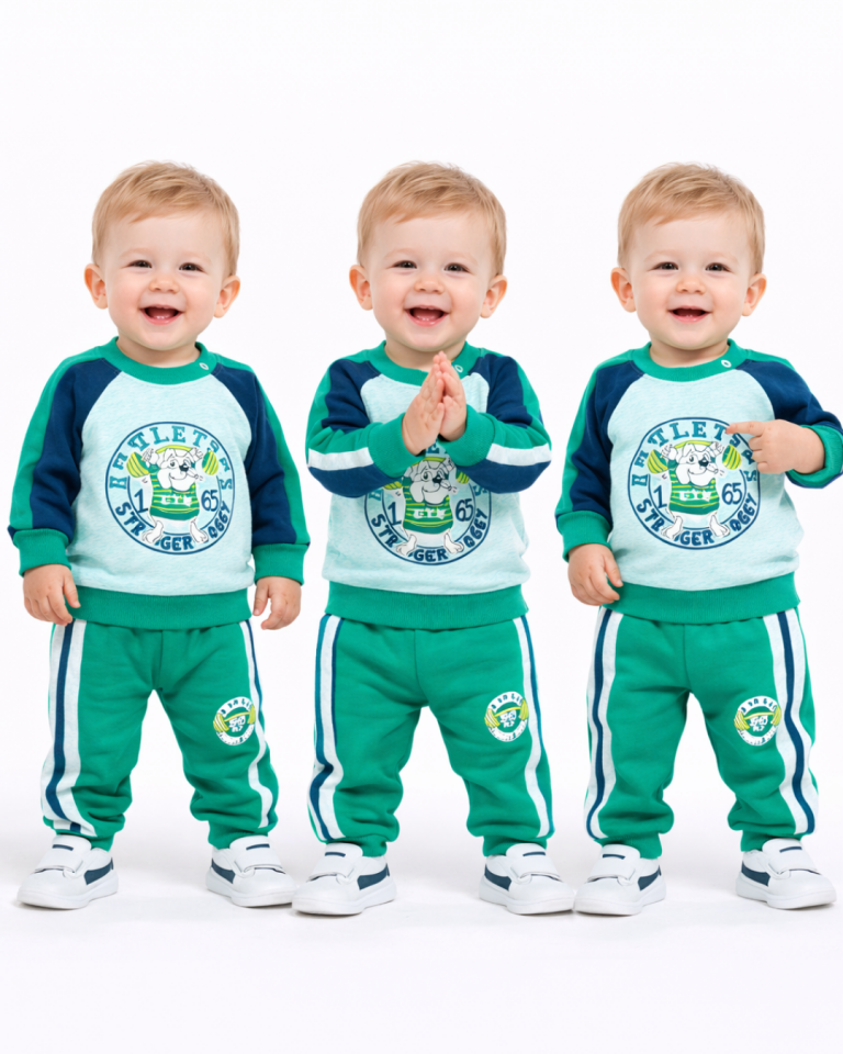 Pelops Erkek Bebek Spor Eşofman Takım