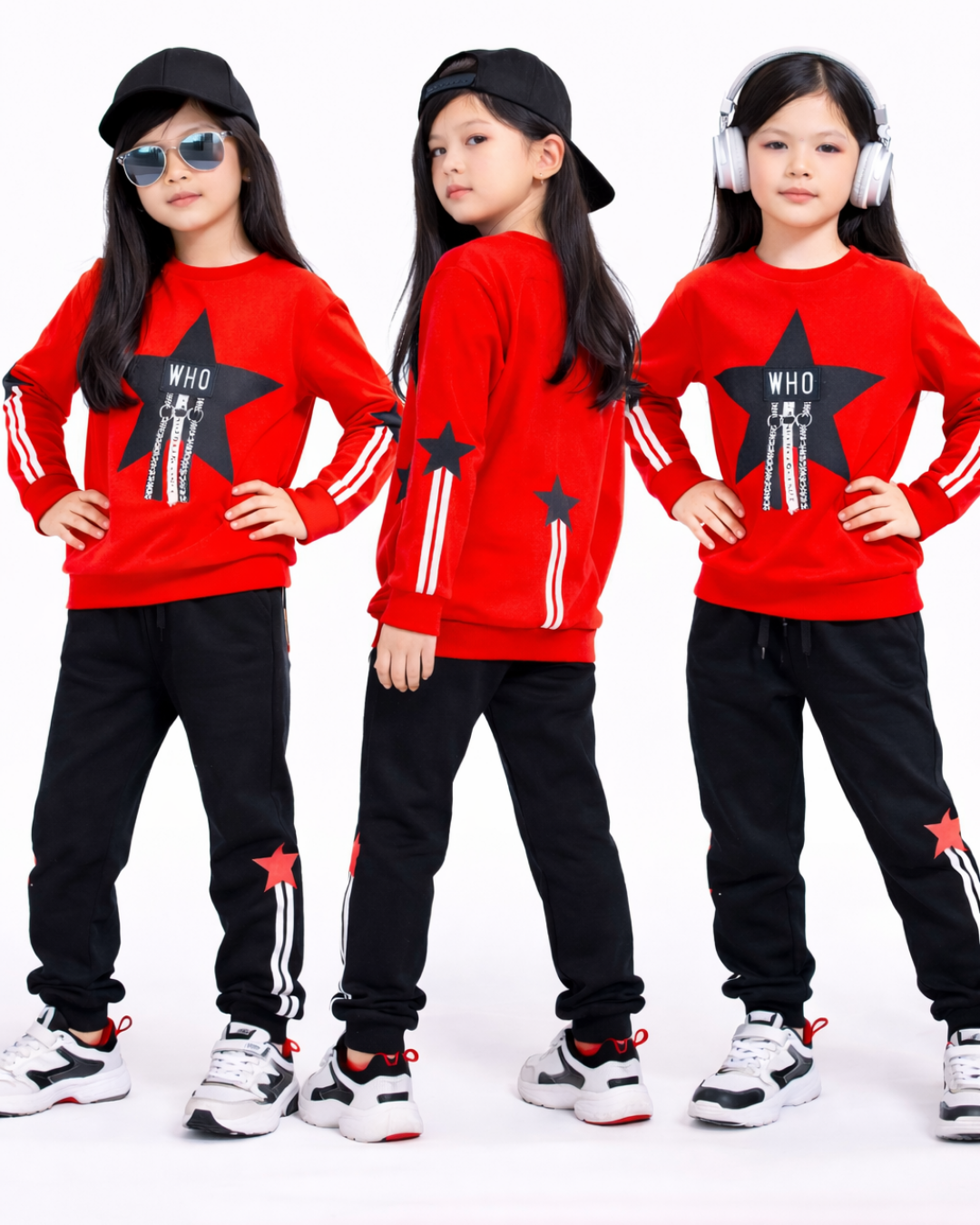 Popshops Kız Çocuk Spor Eşofman Takım