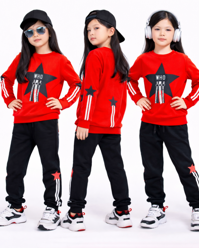 Popshops Kız Çocuk Spor Eşofman Takım