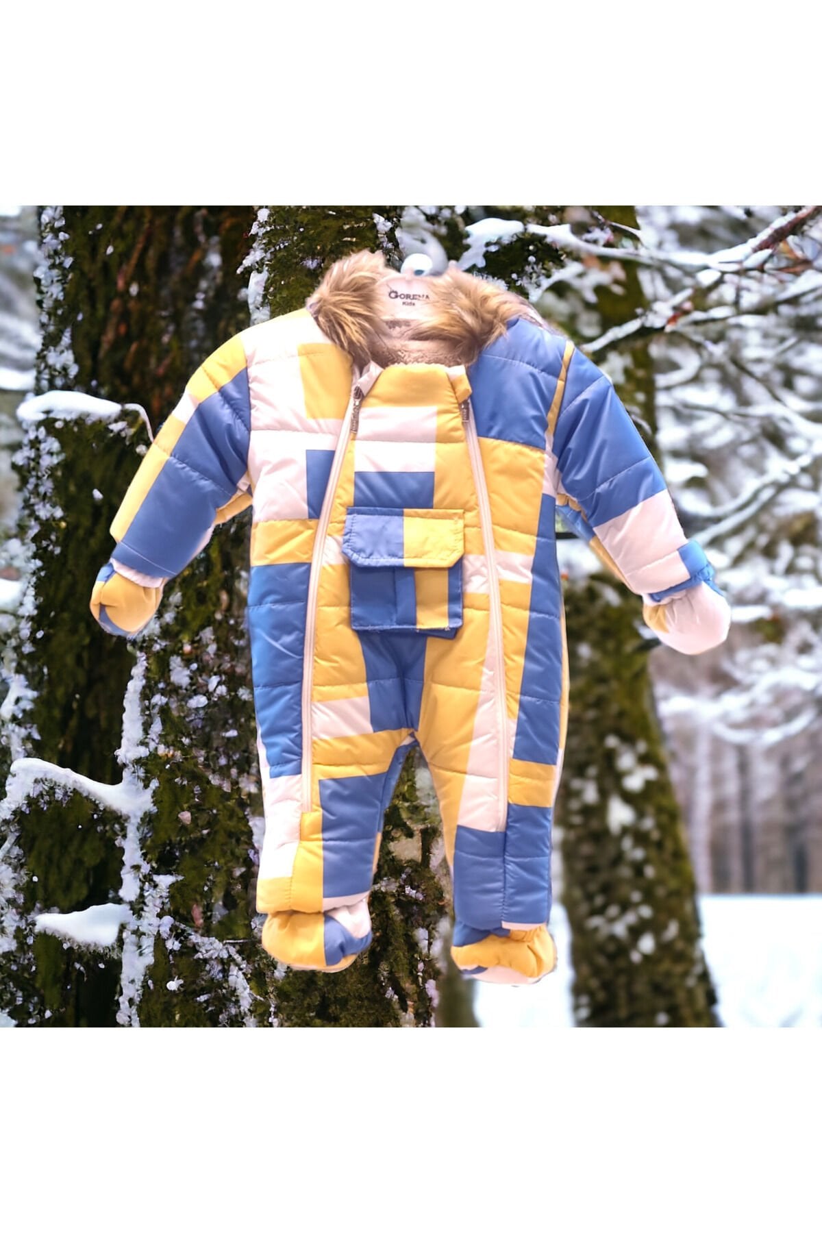 Esso Erkek Bebek Astronot Tulum Karışık - 6 Ay