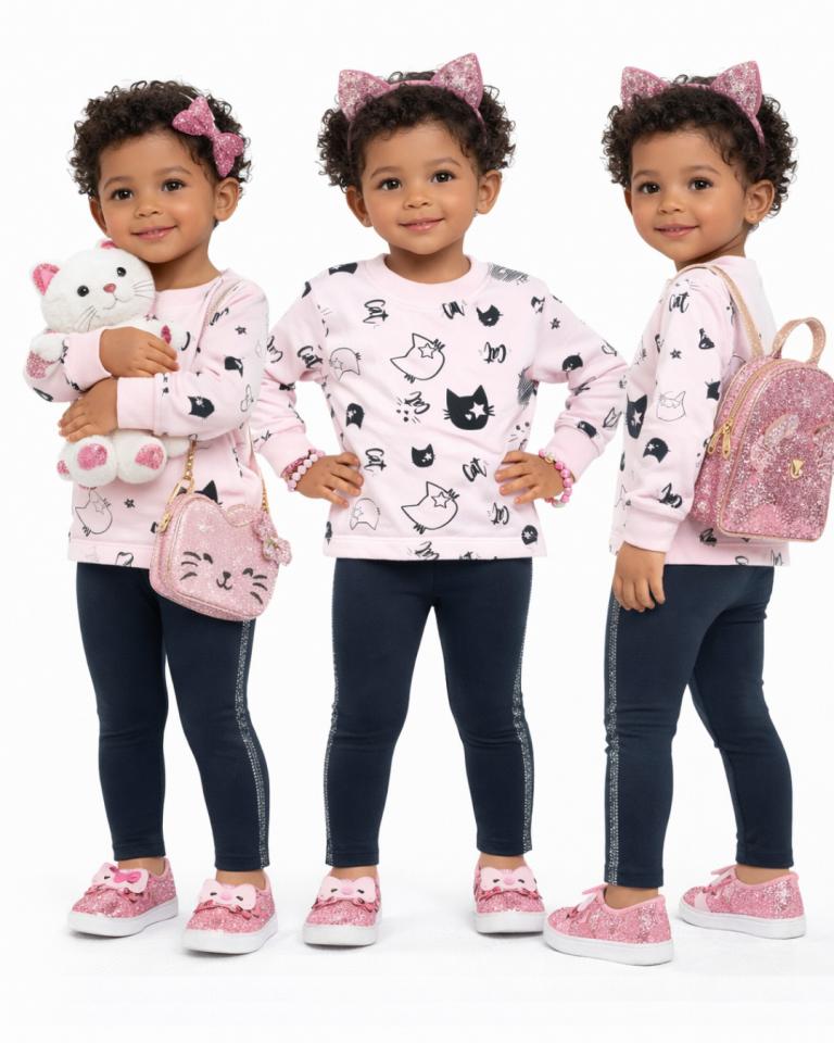 Pelops Kız Bebek Spor Taytlı Takım