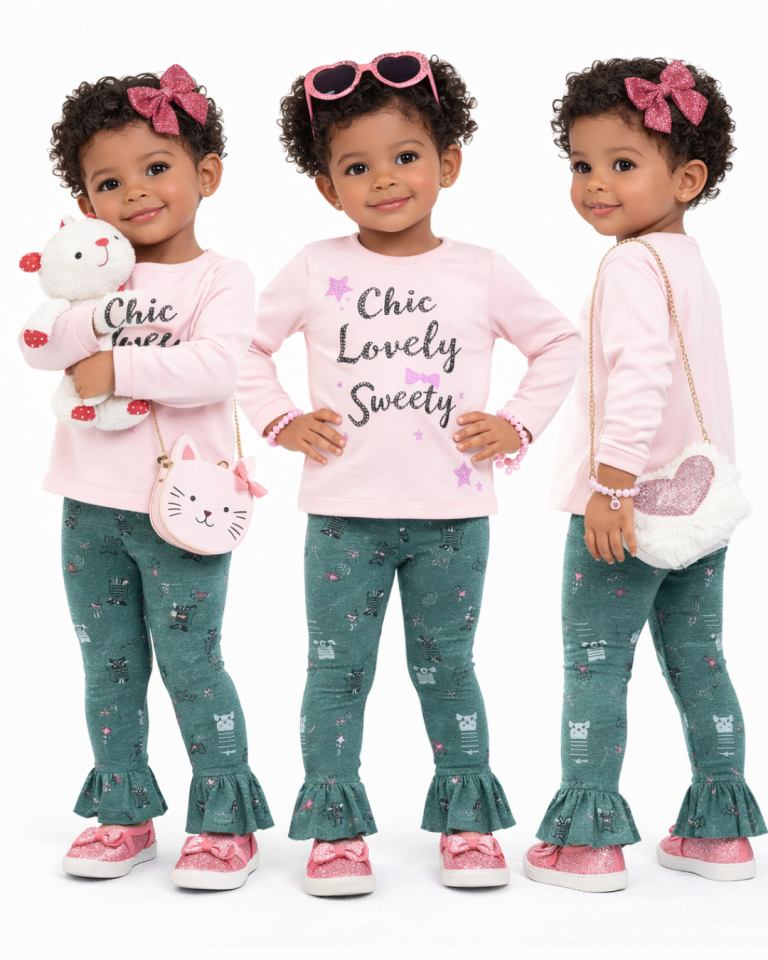 Dmb Kız Bebek Spor Taytlı Takım