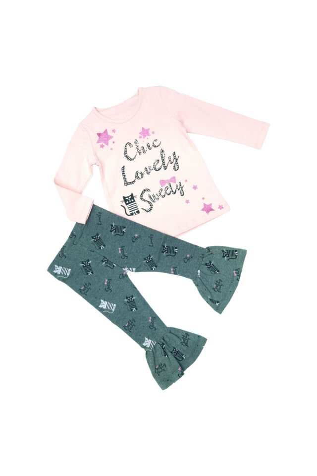 Dmb Kız Bebek Spor Taytlı Takım