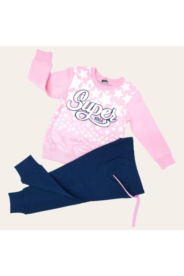 Pelops Kız Bebek Spor Eşofman Takım