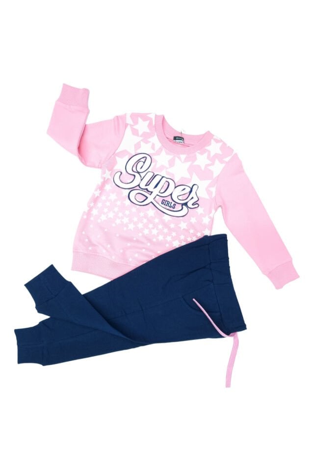 Pelops Kız Bebek Spor Eşofman Takım