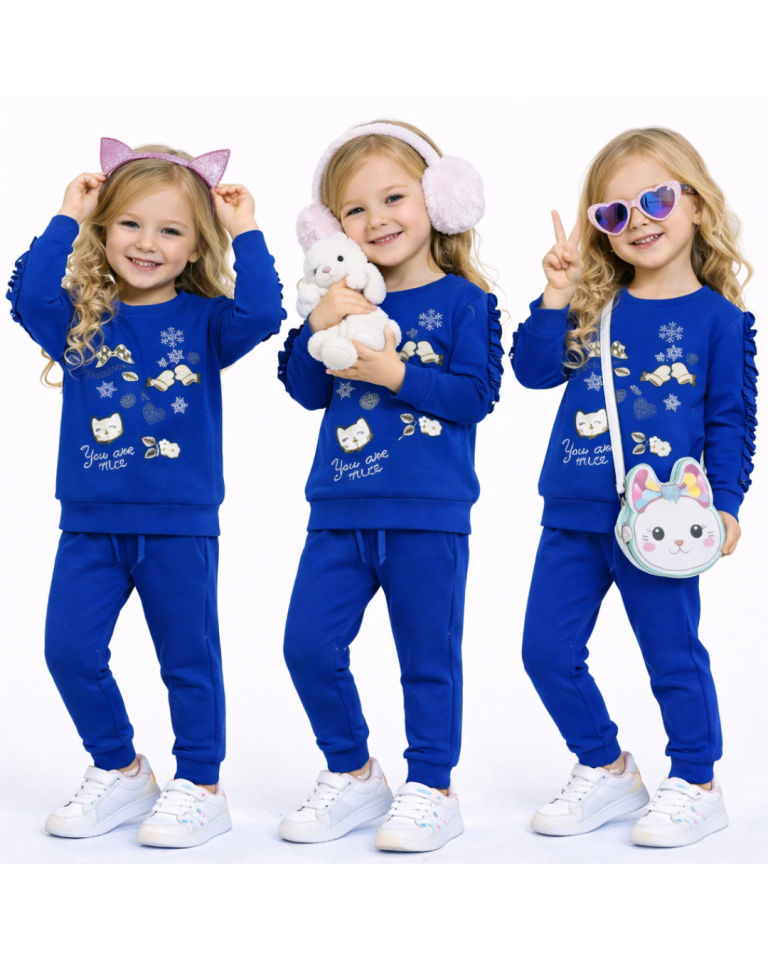 Pelops Kız Bebek Spor Eşofman Takım