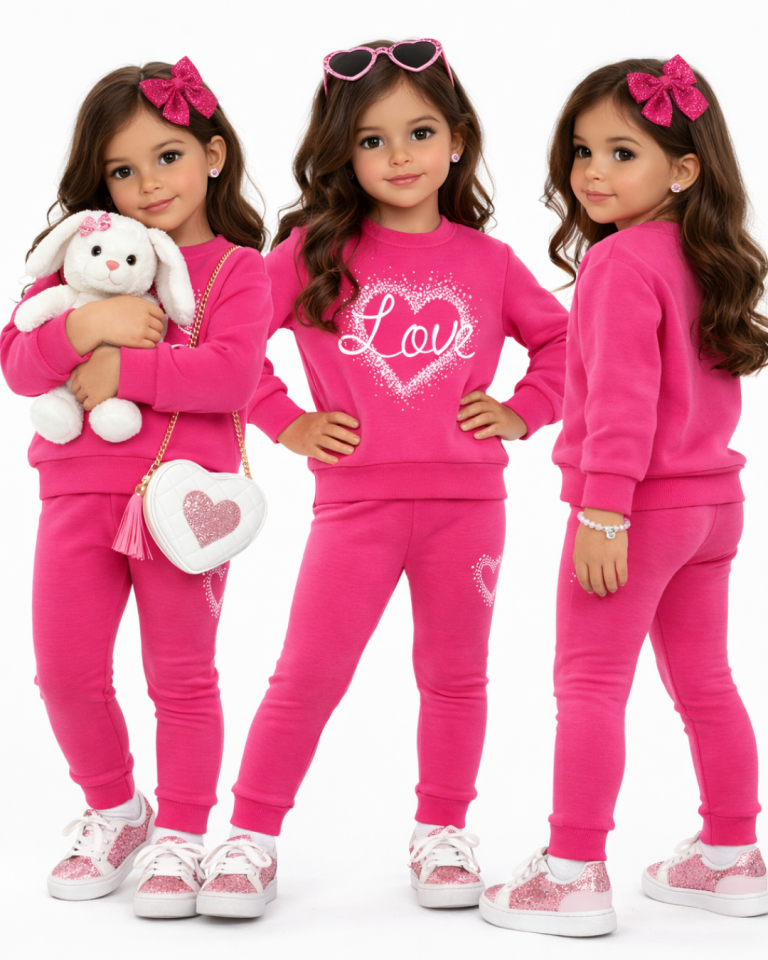 Pelops Kız Çocuk Spor Eşofman Takım