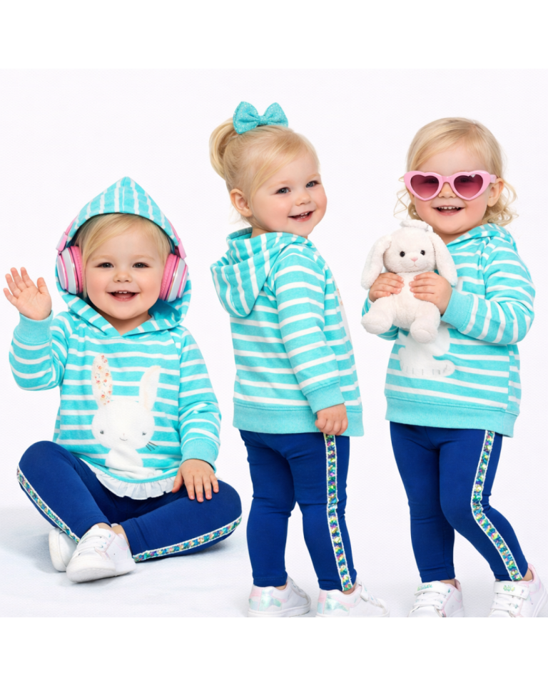 Pelops Kız Bebek Spor Taytlı Takım