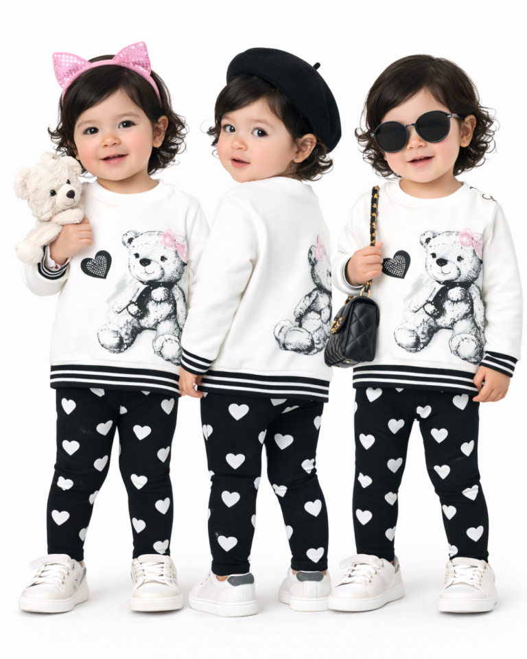 Pelops Kız Bebek Spor Taytlı Takım