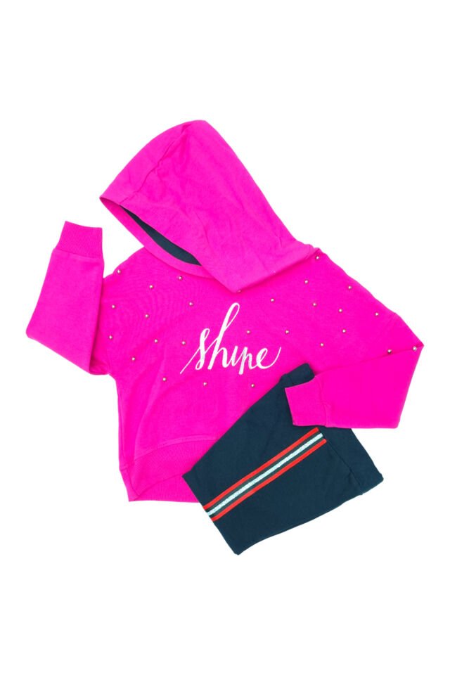 Pelops Kız Bebek Spor Taytlı Takım