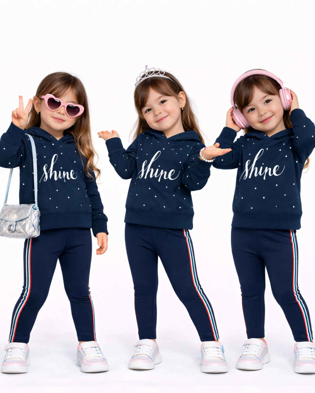 Pelops Kız Bebek Spor Taytlı Takım