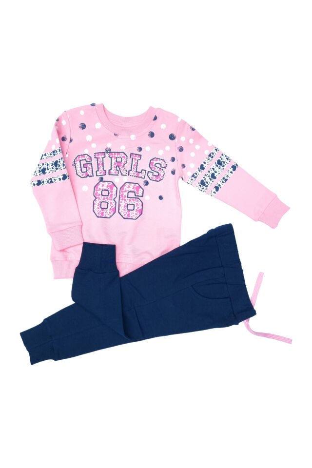 Pelops Kız Bebek Spor Eşofman Takım