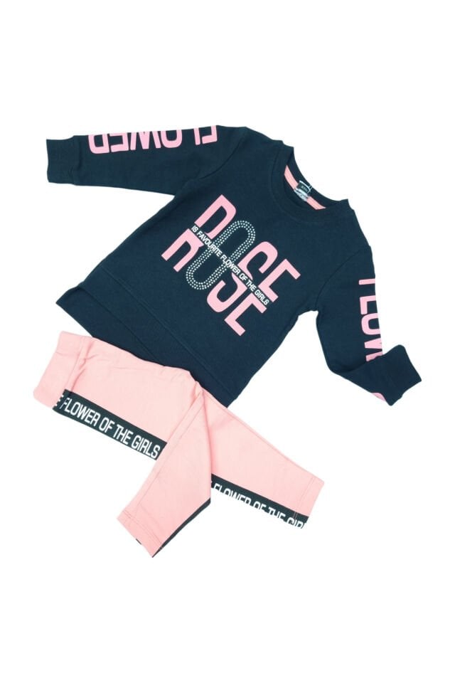 Pelops Kız Bebek Spor Taytlı Takım