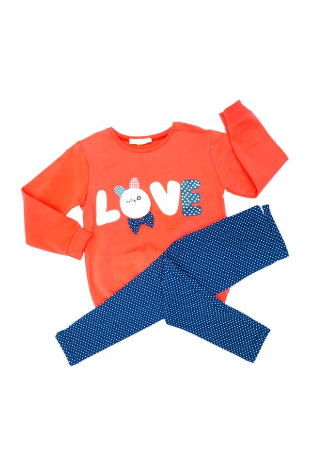 Via Kız Bebek Spor Eşofman Takım