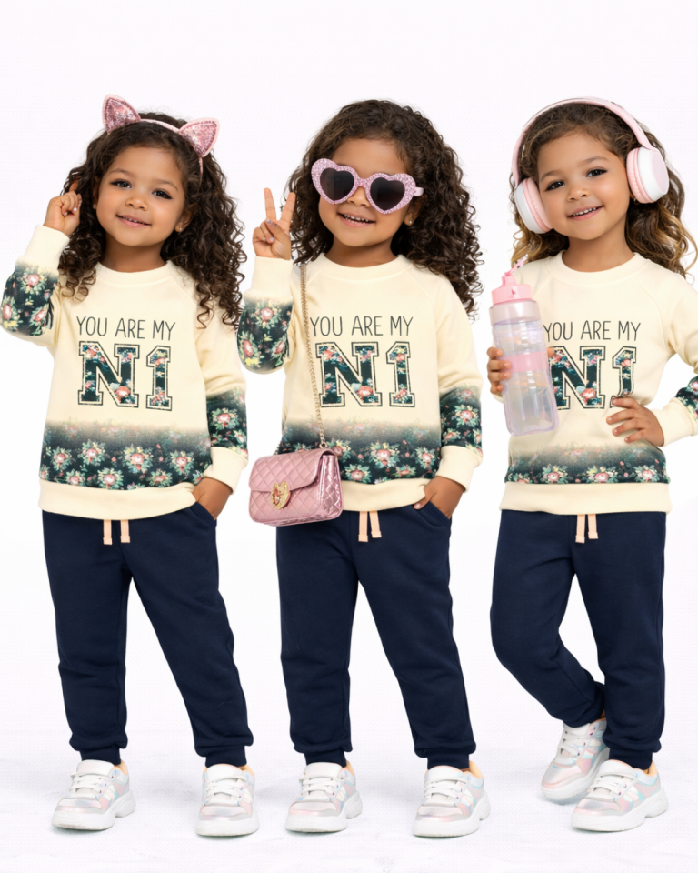 Pelops Kız Çocuk Spor Eşofman Takım