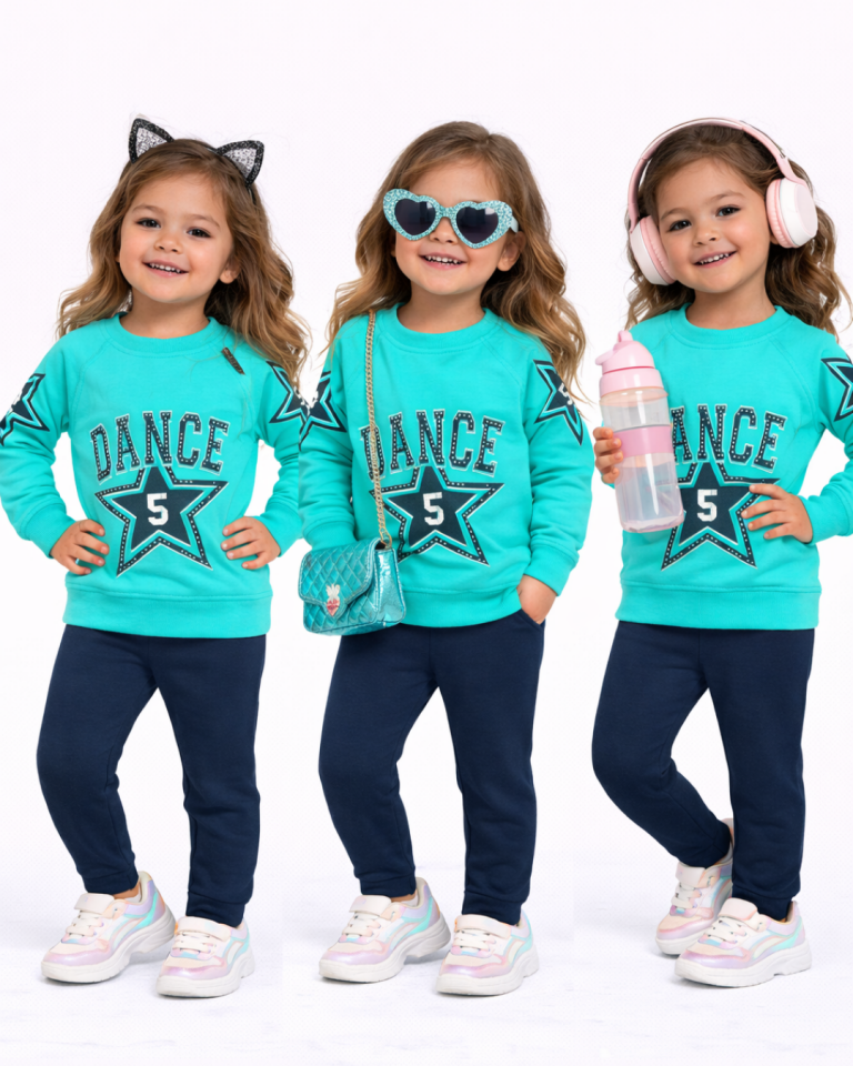 Pelops Kız Bebek Spor Eşofman Takım