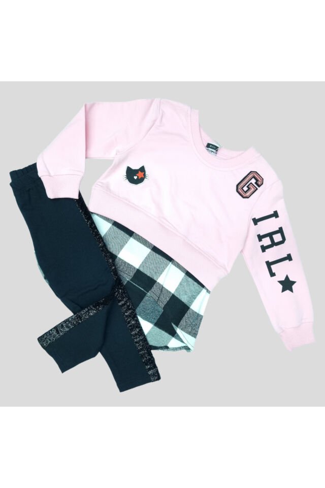 Pelops Kız Bebek Spor Eşofman Takım