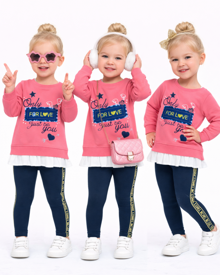 Pelops Kız Bebek Spor Eşofman Takım