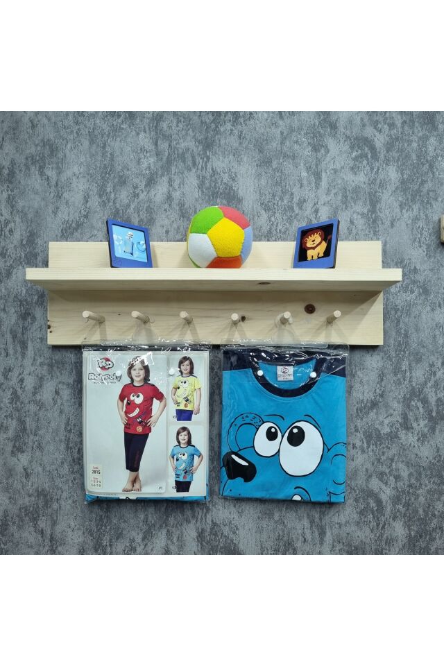 Rolypoly Basketçi Maymun Erkek Çocuk Şortlu Yazlık Takım Mavi - 5 Yaş