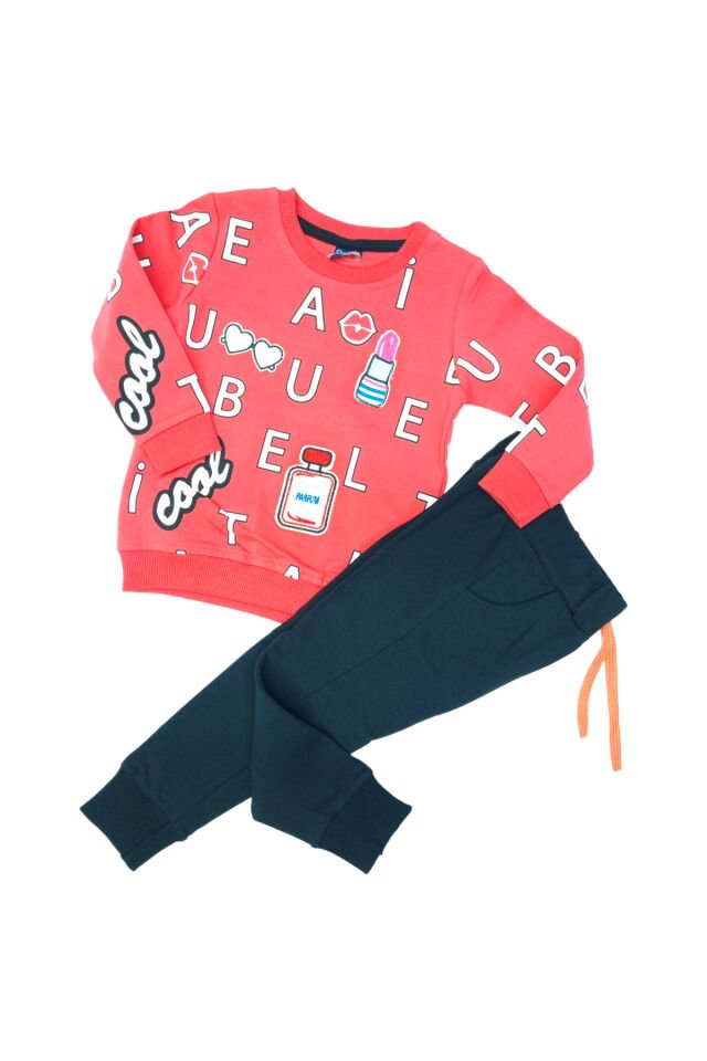 Pelops Kız Bebek Spor Eşofman Takım