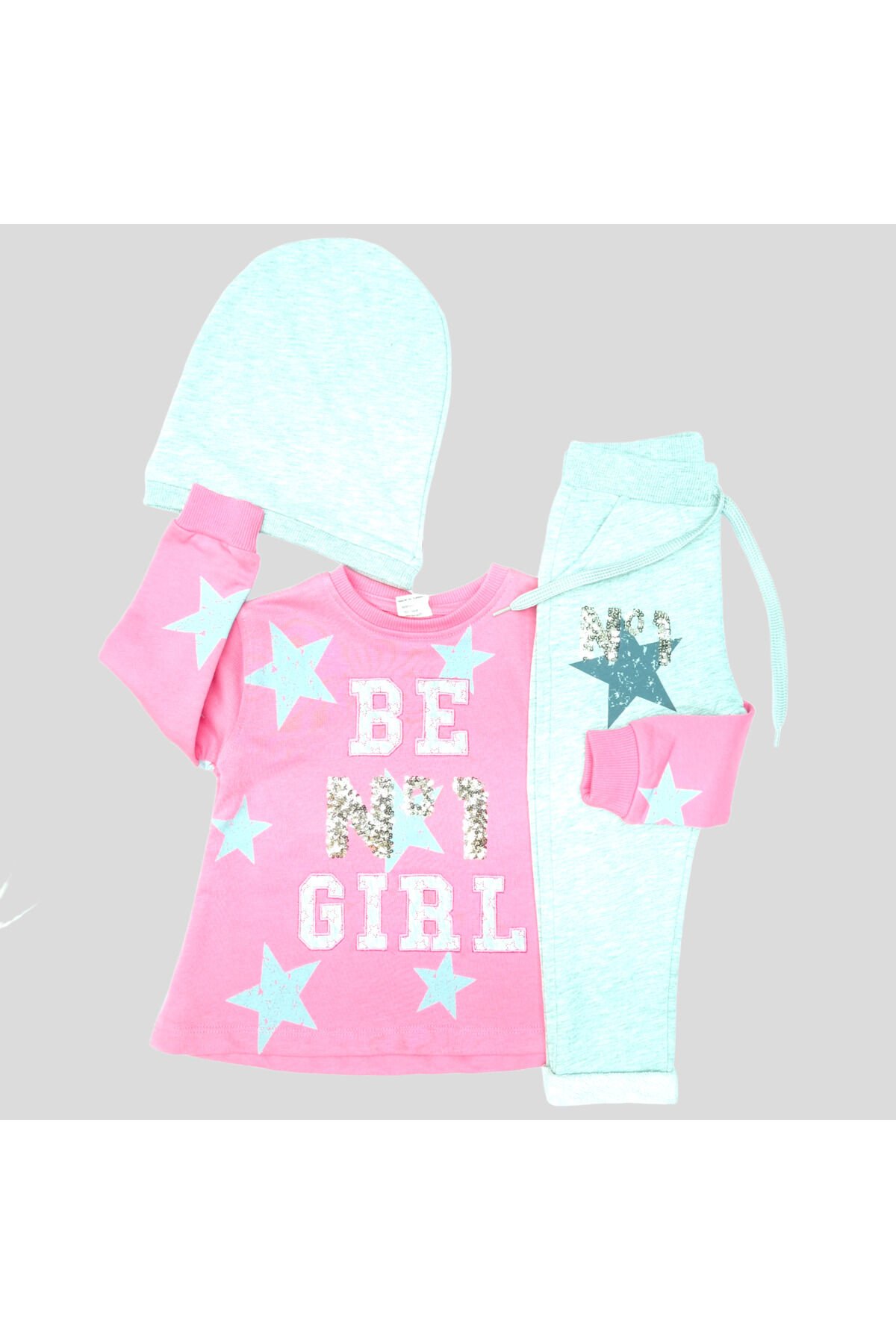 Dmb Kız Bebek Spor Eşofman Takım