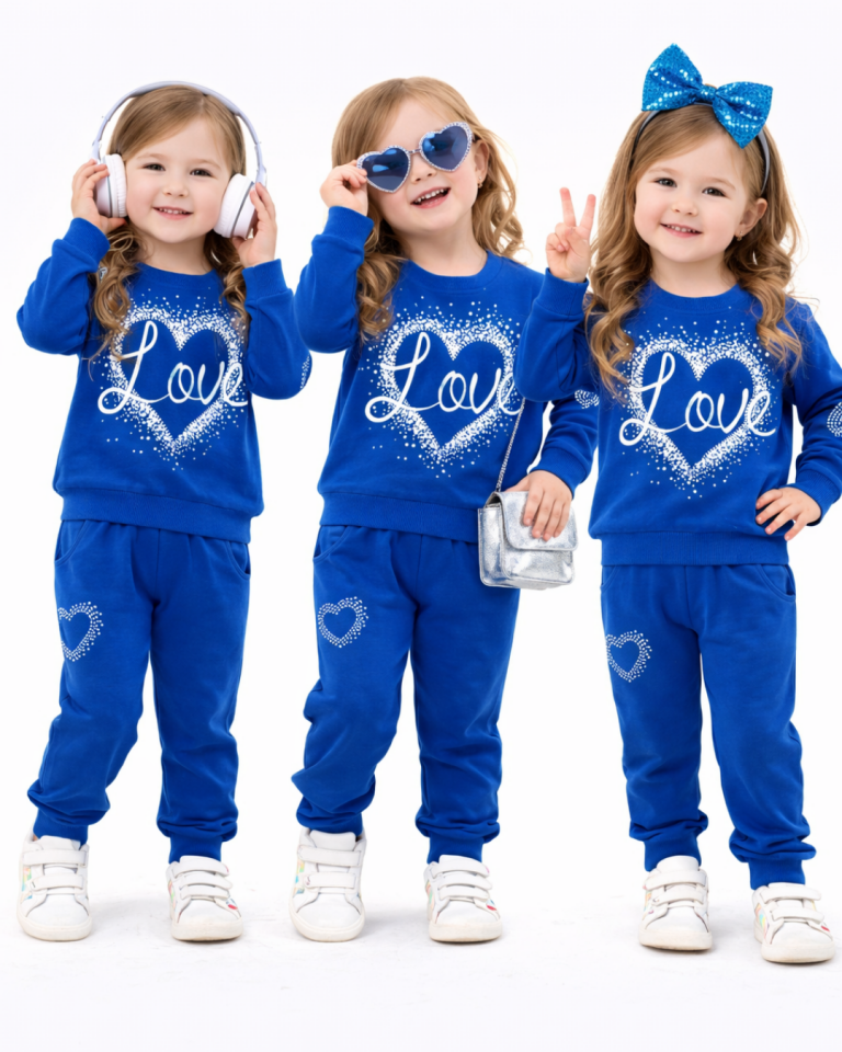 Pelops Kız Bebek Spor Eşofman Takım