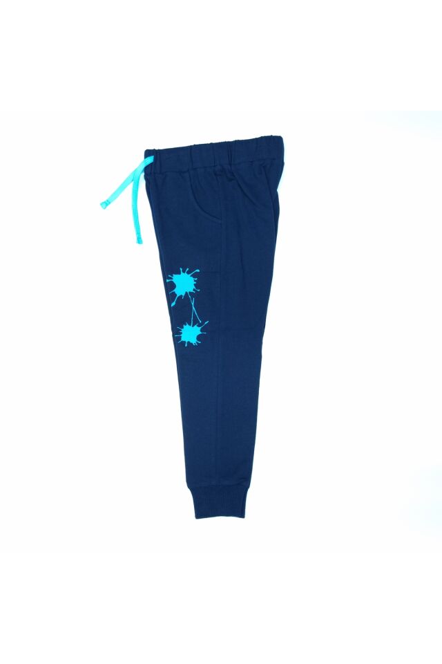 Pelops Erkek Çocuk Spor Eşofman Takım Mavi - 6-7 Yaş